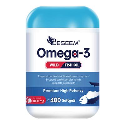 400粒深海鱼油omega3软胶囊