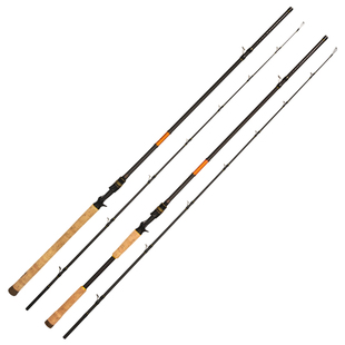 梓隆轻雷竿轻硬XH雷强碳素枪柄水滴轮雷竿黑鱼竿锚钓雷强竿套装