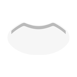 刘海贴美发店专用儿童理发面罩一次性粘贴式剪刘海防碎发护目挡板