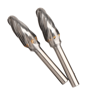 硬质合金旋转锉刀头粗齿钨钢铝用铣刀宽齿金属铝材打磨头电动磨头