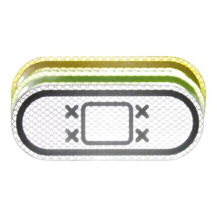 3M车贴反光贴创口贴划痕遮挡请轻开轻关尾箱贴警示贴纸划痕遮挡膜