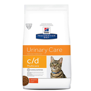 Hill's希尔斯CD尿路c/d维护泌尿道防结石处方cd猫粮1.5kg 6kg现货