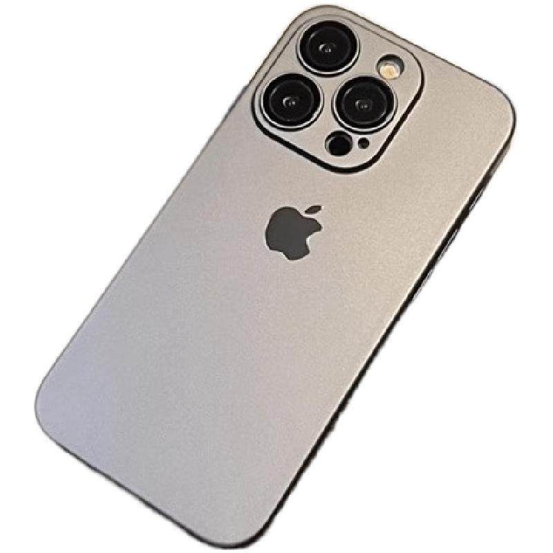 ins高级超薄PC肤感磨砂适用于苹果15ProMax手机壳iPhone16新款11防指纹12男女13情侣14plus全包