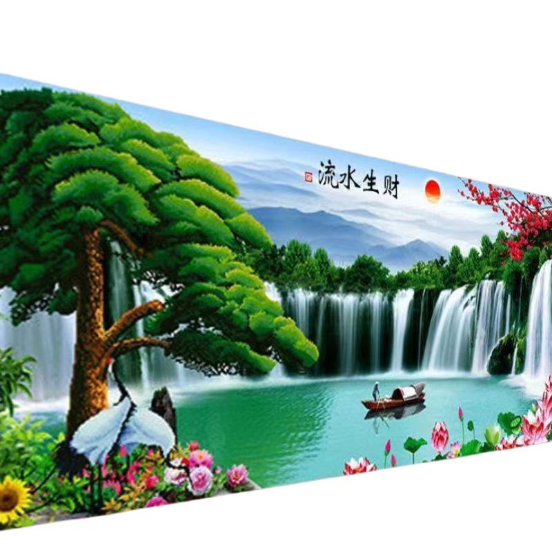 自粘客厅卧室床头背景装饰画