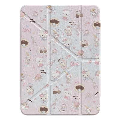 适用苹果少女心甜点KT猫平板壳