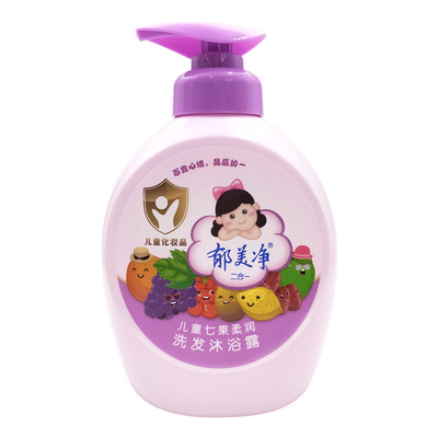 郁美净七果儿童洗发水沐浴露