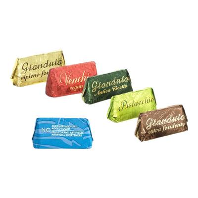 意大利Venchi闻绮三角吉安杜佳榛子酱75%黑手工巧克力无糖10送1