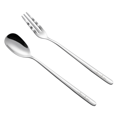 onlycook甜品叉勺套装304不锈钢