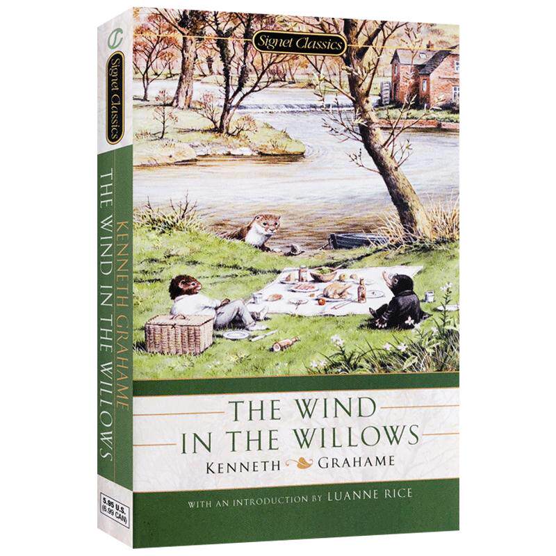柳林风声英文原版小说The Wind in the Willows儿童文学书籍 正版进口童话故事书Signet Classics中学生课外阅读提升趣味读物