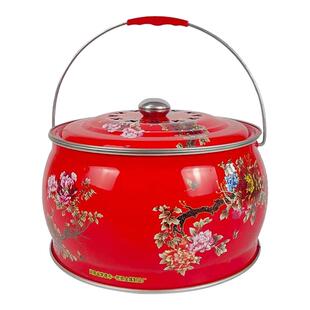 乔迁烤火盆木炭取暖炉新房搬家过火入宅火盆木碳炉烧烤炉结婚炭盆