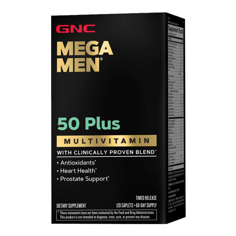 GNC男综合维生素矿物质50岁以上+