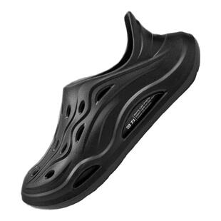 回力男鞋洞洞鞋夏季外穿踩屎感包头拖鞋开车运动软底沙滩凉鞋男款