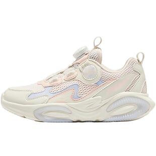 水果糖鸿星尔克童鞋儿童运动鞋夏季女童网面透气鞋旋钮扣老爹鞋