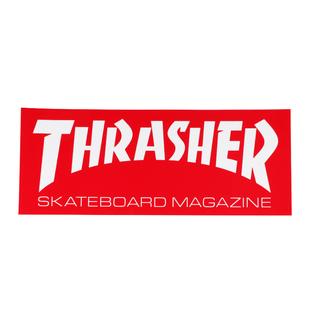 THRASHER滑板贴纸潮牌创意涂鸦哥斯拉字体火焰字sk8杂志潮流skate