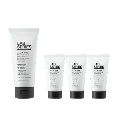LAB朗仕男士洁面洗面奶清洁黑头