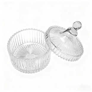 普陀山天然白水晶碎石消磁碗手链摆件消磁石饰品容器收纳盒器皿