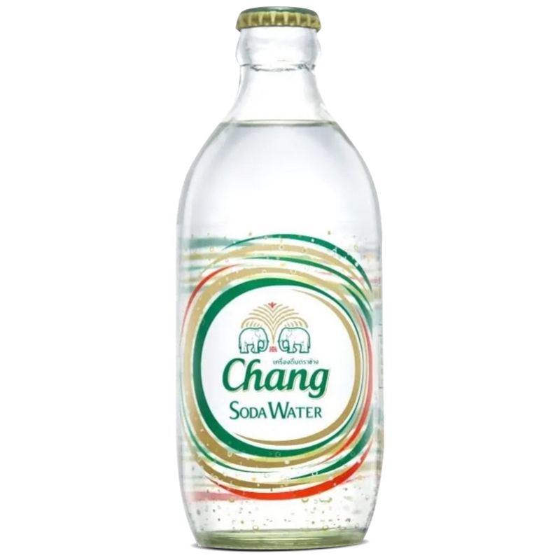 chang泰象苏打水饮料气泡水325ml*24玻璃瓶装泰国进口江浙沪皖