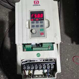 议价德玛变频器,型号D5M-3.7T4-1A,3.7KW,二手拆