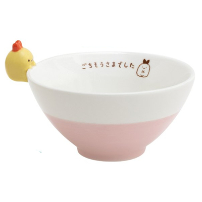 现货sumikko日本正版墙角落生物公仔陶瓷饭碗家用日式可爱餐具碗