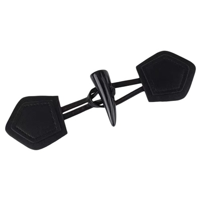 皮对扣高档牛角扣子纽扣大衣