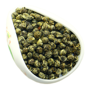 2025新茶叶花茉莉小龙珠茉莉花茶龙白珠王绿茶茉莉绣球500g浓香型