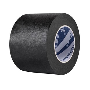 黑色美纹纸胶带美术生专用手账贴纸红色画画用贴边幼儿园儿童手工diy彩色婚庆无痕不残留胶美文胶纸胶带