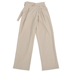 涂一TF0101现代舞蹈练功裤男女款黑色显瘦宽松直筒裤设计感演出服