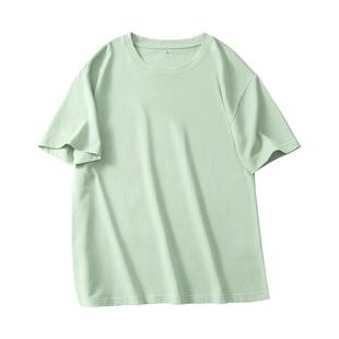 班尼路白色重磅纯棉短袖T恤女2026春夏季新款宽松内搭打底衫上衣Q