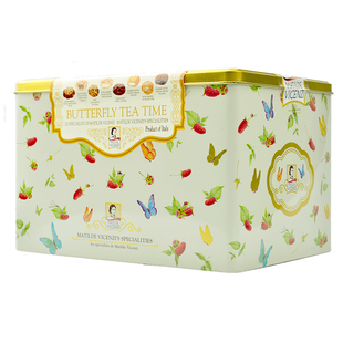 包邮意大利进口罗马曲奇维西尼蝴蝶之语饼干教师节中秋送礼盒