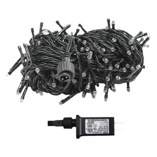 圣诞节装饰灯户外24V低压黑线灯串led彩灯满天星露营氛围灯星星灯