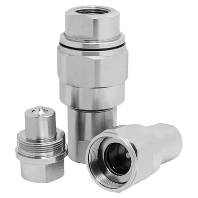 KZE-BA超高压螺纹锁紧式70MPA碳钢液压快接双自封液压千斤顶油管