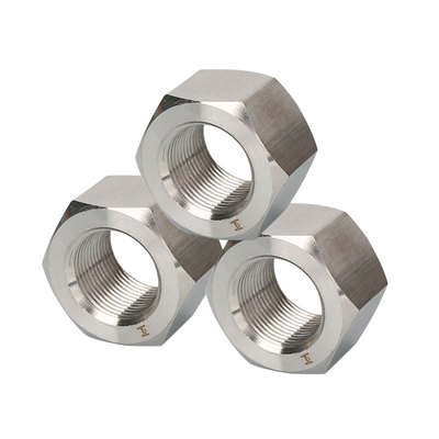 304不锈钢六角细牙螺母