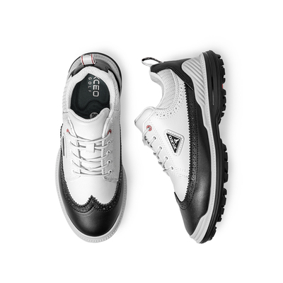 芯鹰真皮防水防滑女款高尔夫球鞋