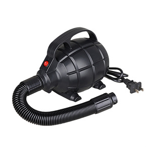 600W大功率电动充气泵沙池气模橡皮艇打气筒充气床泳池充抽两用泵