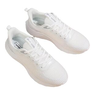 回力纯白色运动鞋男超轻跑步鞋新款网面透气软底大码学生小白鞋女