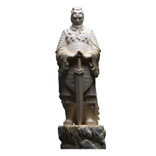 【收藏精品】猛犸象牙雕秦始皇摆件【君临天下】大师级精工手作