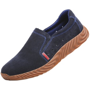 无钢头劳保鞋男电工绝缘鞋工地电焊工作鞋无铁无钢板软底轻便透气