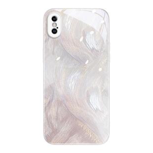 羽纱流彩适用苹果x手机壳iPhonexr保护套新款iPhonexsmax高级感iPhonex玻璃10镜头全包xs女xr防摔的端xsmax薄