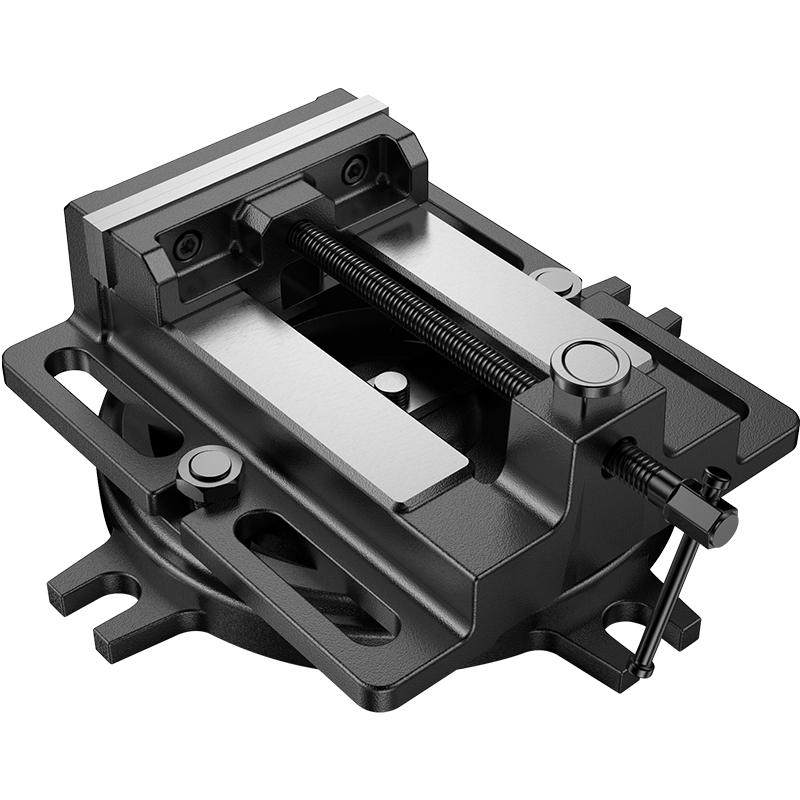 快速平口钳小型台钳工作台精密家用工业级重型台虎钳万向桌钳夹具