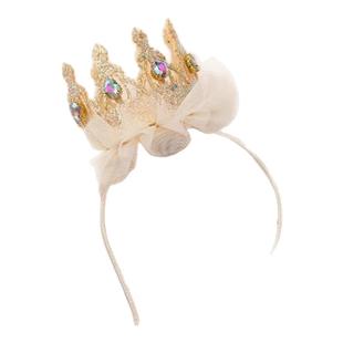 女孩生日帽子皇冠发箍头饰蛋糕装饰场景布置儿童周岁公主网红派对