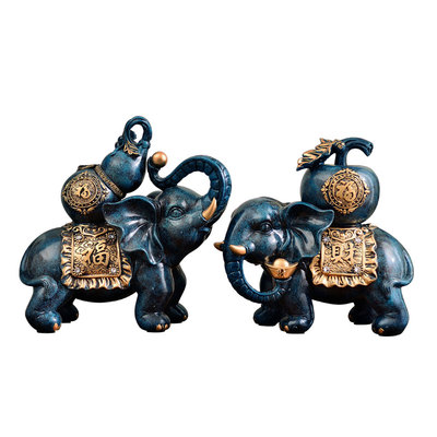 泰国吸水大象树脂对象