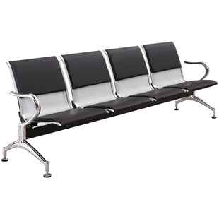 连排椅不锈钢机场椅长椅四人等候诊椅输液椅公共休息联连体座椅子