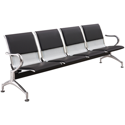 不锈钢四人公共休息连排椅