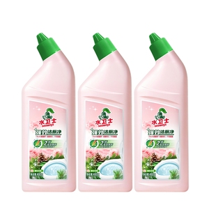 水卫士玫瑰香氛洁厕灵3瓶*480g