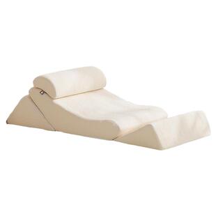 老人靠背斜躺护理体位垫床头靠枕软包护腰看书枕玩手机半躺神器