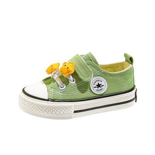 ABC ANGF男童鞋帆布鞋布鞋2026秋季新款板鞋女童鞋子宝宝球鞋春秋