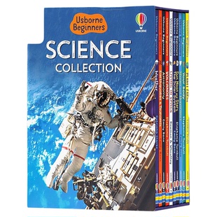 尤斯伯恩初学者系列 科学 10本盒装 Usborne Beginners Science Boxset 10 books英文原版 儿童科普绘本读物 精装【中商原版?