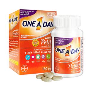 【自营】拜耳OneADay女士复合维生素生物素烟酰胺补VC矿物质160粒