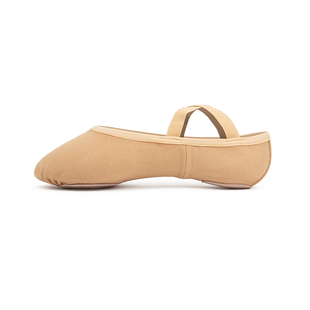 舞苑王军四面弹舞蹈鞋女童舞蹈专用软底练功成人免系带全弹力芭蕾