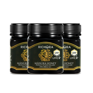 【超值套组】瑞琪奥兰麦卢卡蜂蜜250g*3瓶囤货装纯正天然滋补礼品